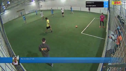 But de Alex (7-14) - ENSMA FC  Vs Les Banqsters - 06/11/17 19:00 - LIGUE 1 - Poitiers Game Parc