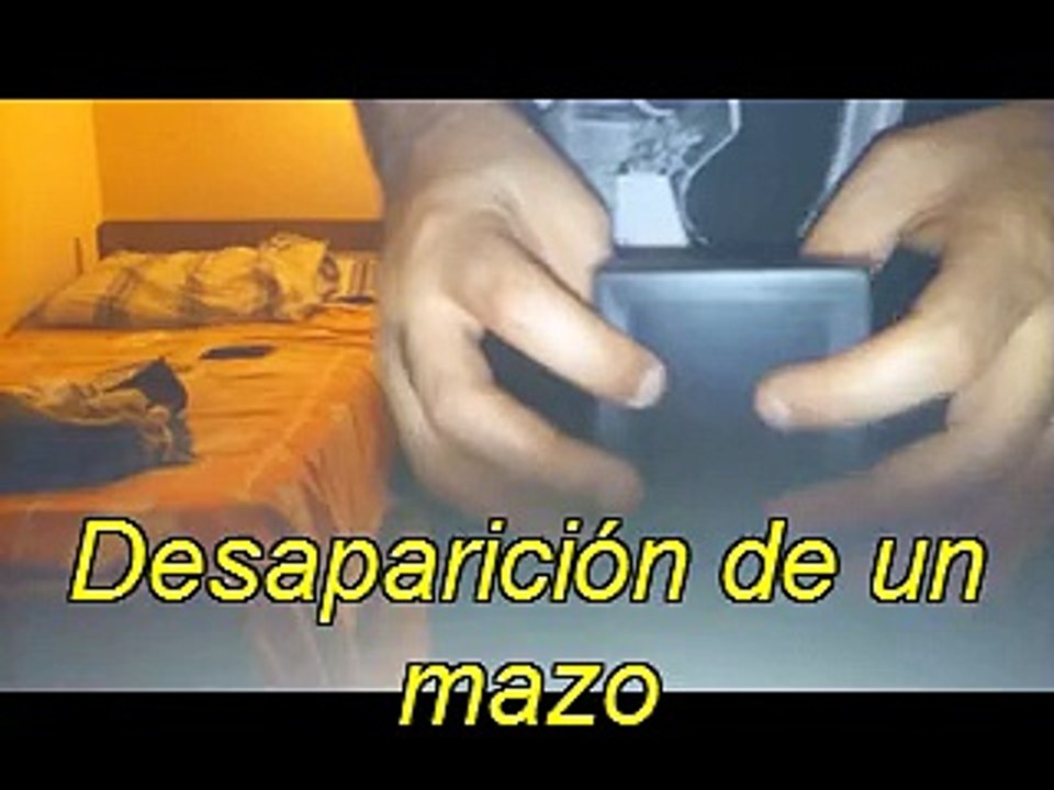 Truco de magia - Desaparición de un mazo