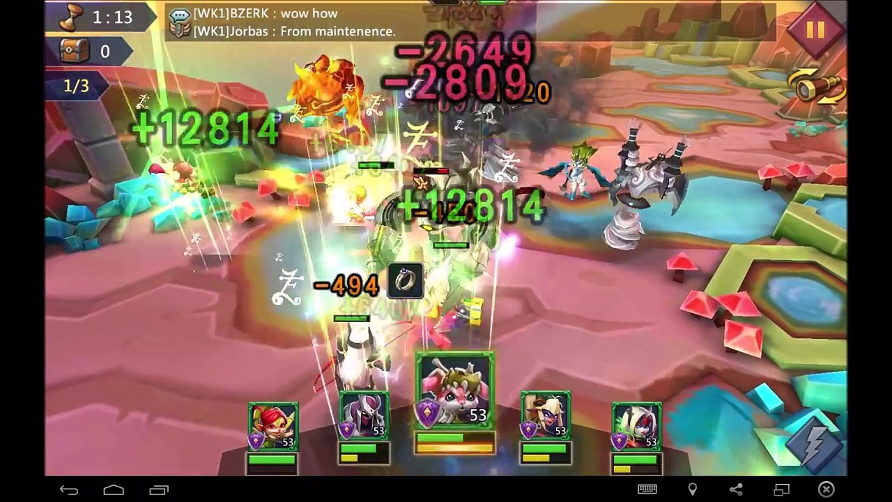 Lords Mobile Clearing Elite chapter 5 and some of Normal 7