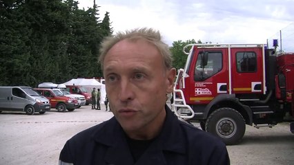 Jean-Paul Arroyas, chef PC sur le site d'Orgon