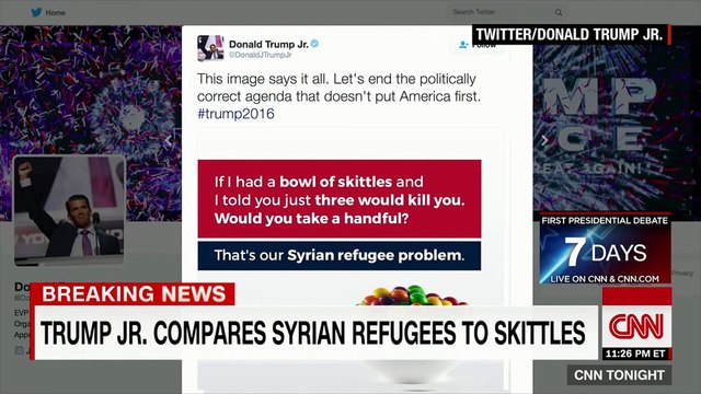 TRUMP DHE CLINTON DEBATOJNE NE DISTANCE PER PRANIMIN E REFUGJATEVE NE TERRITORIN AMERIKAN LAJM