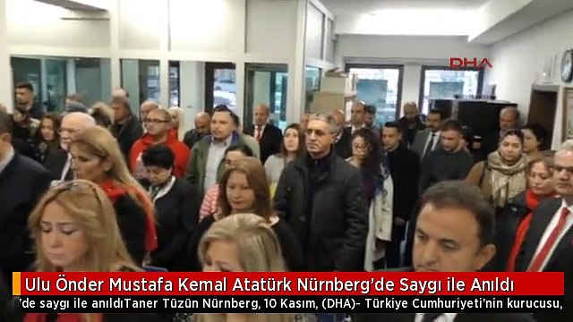 Ulu Önder Mustafa Kemal Atatürk Nürnberg'de Saygı ile Anıldı