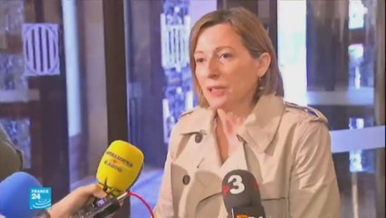 حبس رئيسة برلمان كاتالونيا