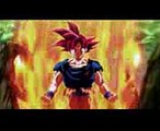 Goku SsG vs Kale and Caulifla Episode 114