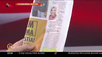 Hilal Kaplan'ın bugünkü yazısı