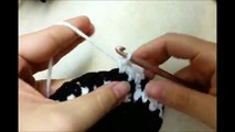 CROCHET How to #Crochet Houndstooth Stitch Handbag Purse #TUTORIAL #103 LEARN CROCHET