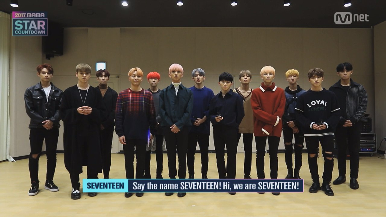 [2017 MAMA] Star Countdown D-15 by SEVENTEEN_20...
