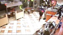 2 men who robbed McDonald's with machetes sought