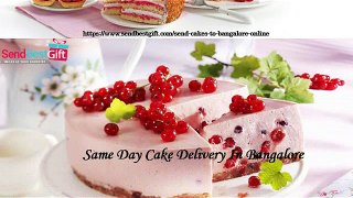 Order fresh Online Cake Delivery in Bangalore