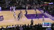 Bogdan Bogdanovic passes to Kosta Koufos off the pick and roll and Koufos lays in the basket