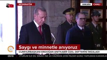 Gazi Mustafa Kemal Atatürk'ü bir kez daha rahmetle anıyoruz