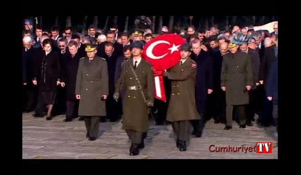 Atatürk'ün ebediyete intikalinin 79. yıl dönümü nedeniyle Anıtkabir'de tören