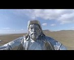 131 feet tall Equestrian Statue of Genghis Khan in Mongolia