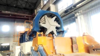 Aluminum Ladle Cleaning Machine