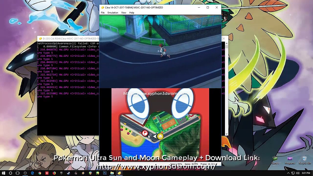Pokémon Ultrasol y Ultraluna juego con la versión completa 3DS descarga CIA  ROM - video Dailymotion