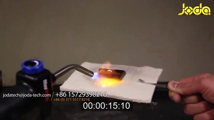 Aerogel Demonstration