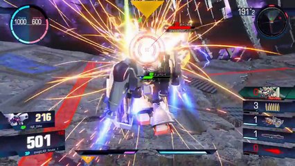 【ガンダムバーサス実況】CSの爆風が主力武装！試作2号機対戦動画【あさぎLAB】(GUNDAM VERSUS)