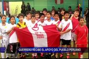 Paolo Guerrero recibe apoyo del pueblo peruano