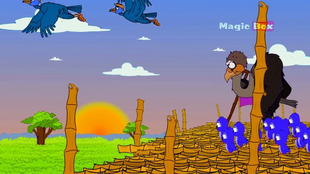 Blind Vulture - Hitopadesha Tales In Hindi - Animation Cartoon Stories For Kids