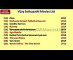 Vijay Sethupathi Movies List