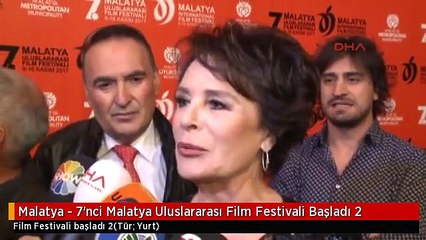Malatya - 7'nci Malatya Uluslararası Film Festivali Başladı 2