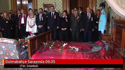 Dolmabahçe Sarayında 09.05