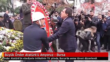 Büyük Önder Atatürk'ü Anıyoruz - Bursa