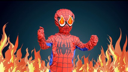 スパイダーマン なりきり マリオ風バトルお化けステージ おもちゃアニメ Toy Kids トイキッズ　Spiderman Pretty much Super Mario Bro.
