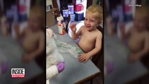 Toddler Freaks Out When Mom Shows Him Evil-Looking Unicorn Toy-EcyUYm6J6DI