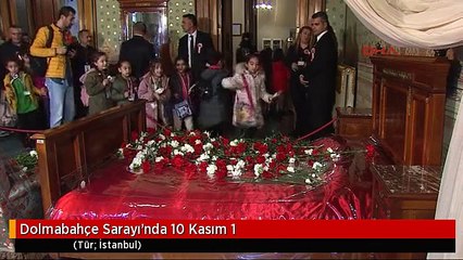 Dolmabahçe Sarayı'nda 10 Kasım 1