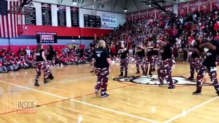 Watch Principal Bust a Move With Step Team During High School Pep Rally-NQBn6kOXA28