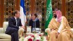 Macron rencontre pour la première fois Mohamed ben Salman, prince d'Arabie saoudite