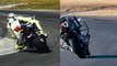 Valentino Rossi fait la course contre une moto autonome sans pilote