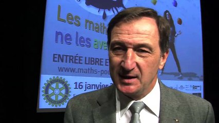 Yves Boyer, membre du comité d'organisation des maths pour tous Rotary