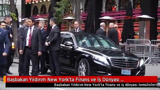 Başbakan Yıldırım New York'ta Finans ve İş Dünyası Temsilcileriyle Görüştü
