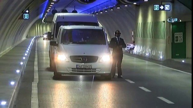Avrasya Tüneli’nde Ata’ya saygı duruşu