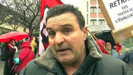 Patrick Béziade, Secrétaire académique du syndicat FO