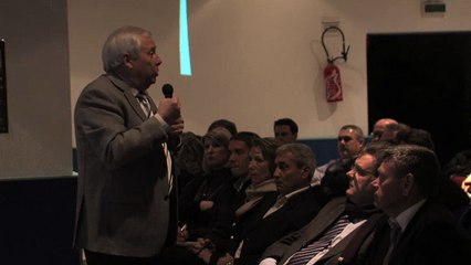 René Raimondi, maire de Fos-sur-Mer et Bernard Granié, président du SAN Ouest Provence