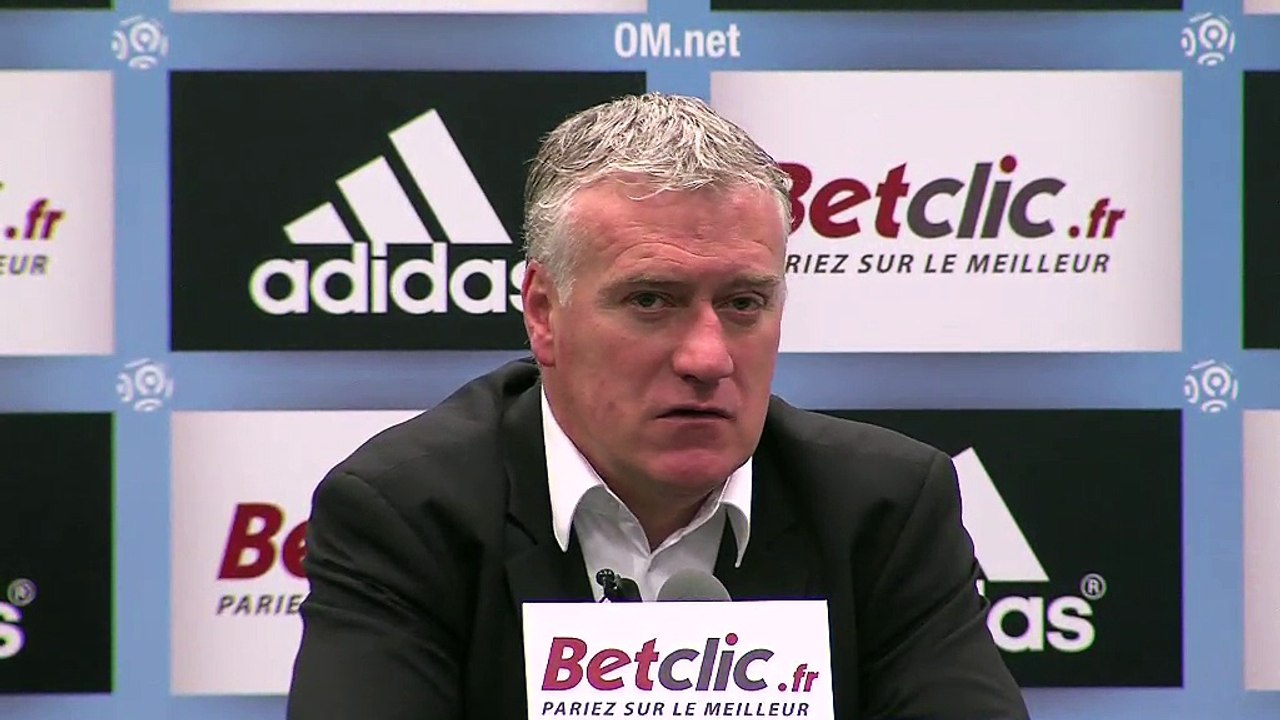 De la déception dans l'analyse du match par Deschamps