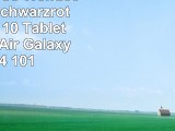 Trust Reverso Wendeetui Hülle schwarzrot  Hülle für 10 Tablets zB iPad Air Galaxy Tab