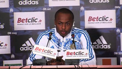 A Ayew:" je me suis déboité l'épaule plusieurs fois". ( image R Reponty )