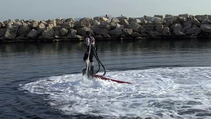Démonstration du flyboard