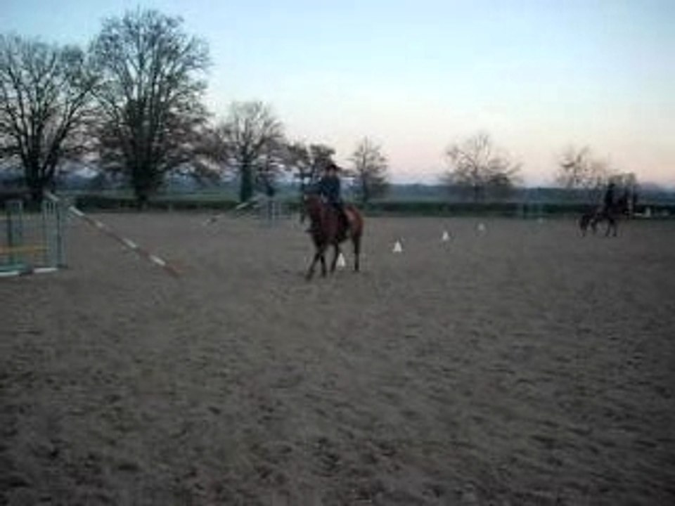 moii et graf cercle au trot