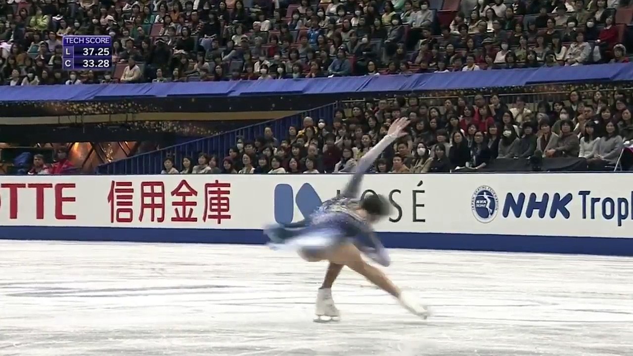 NHK 2017 Evgenia MEDVEDEVA	 SP