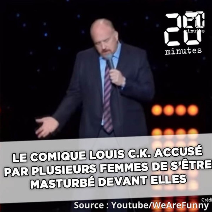 Le comique Louis C.K. accusé par plusieurs femmes de s'être masturbé devant elles