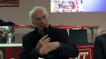 Extrait de l'intervention de Gaby Charroux hier soir à Fos-sur-mer.