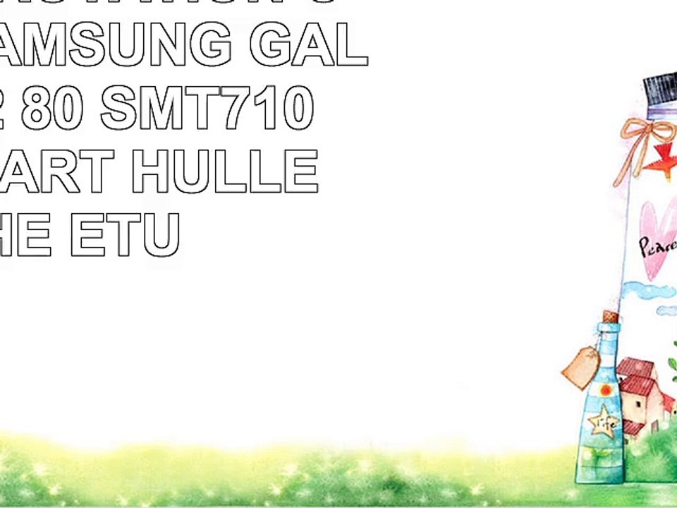 COOVY 360 ROTATION COVER FÜR SAMSUNG GALAXY Tab S2 80 SMT710 SMT715 SMART HÜLLE