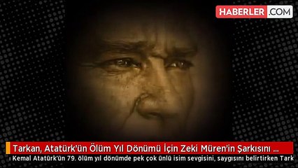 Atatürk için şarkı söyleyen Tarkan, tüyleri diken diken etti!