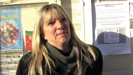 Réaction de Sandrine Dulon, présidente de l'association des parents d'élèves.