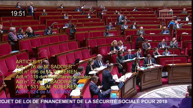 Intervention en séance publique pour défendre les guides et les accompagnateurs de montagne dans le PLFSS2018
